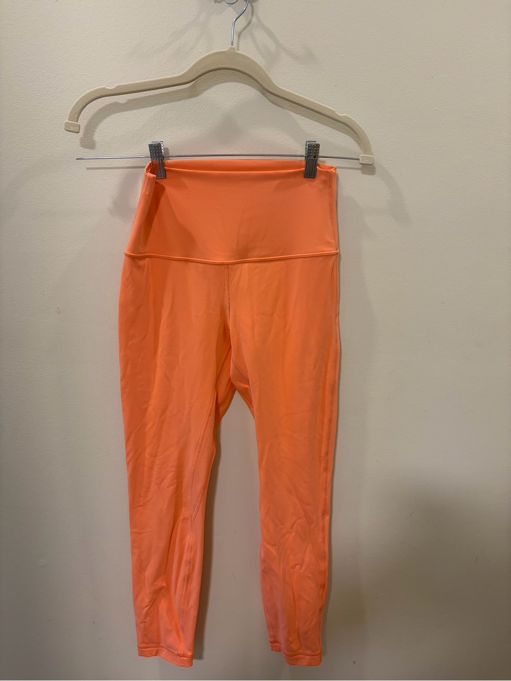 lululemon athletica Orange High-Rise Leggings